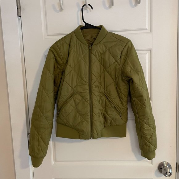 Lululemon Reversible Quilted Bomber Jacket - Picture 1 of 8